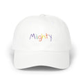 Mighty Rainbow Scribble Classic Dad Cap | Embroidered Text Hat