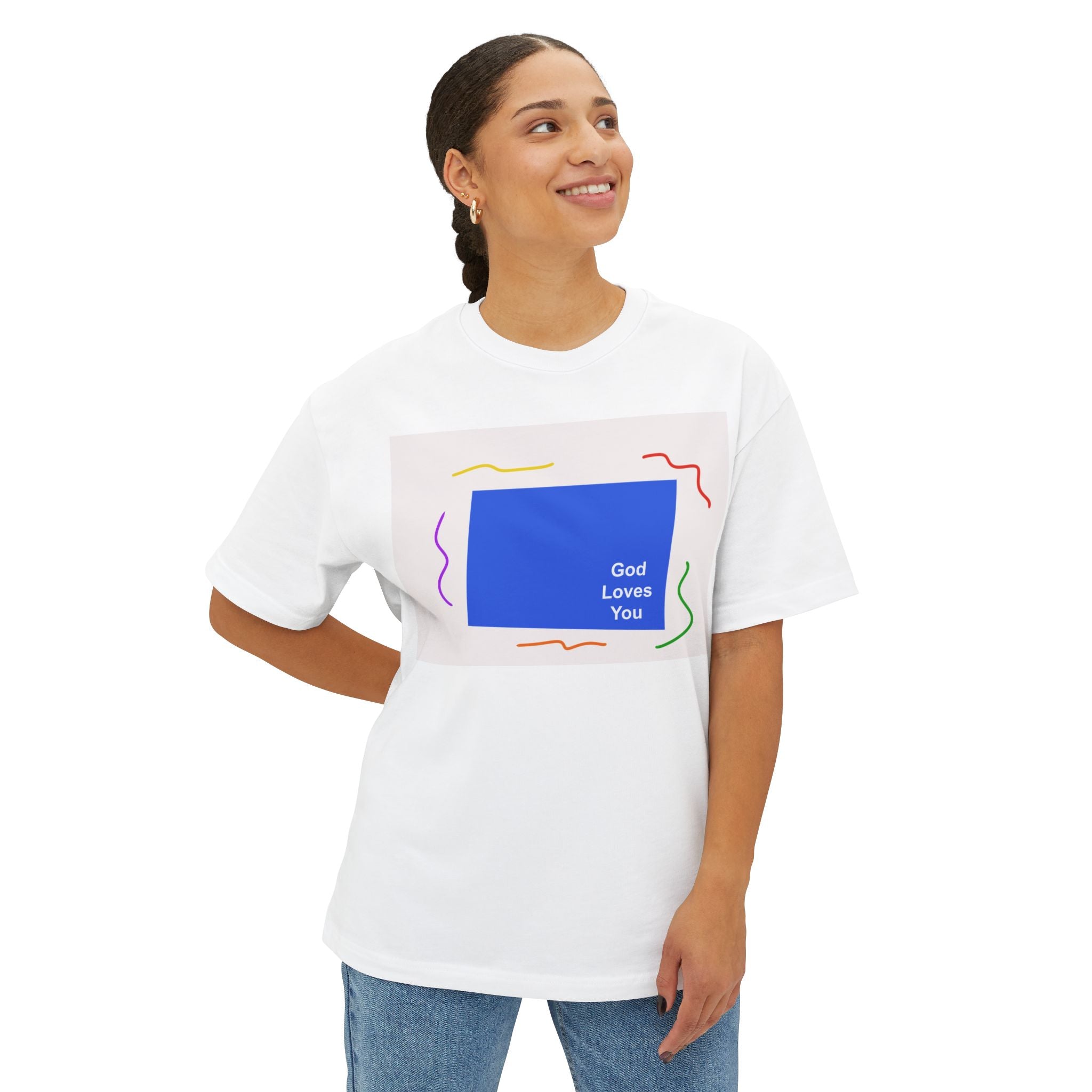 Unisex Oversized Boxy Tee